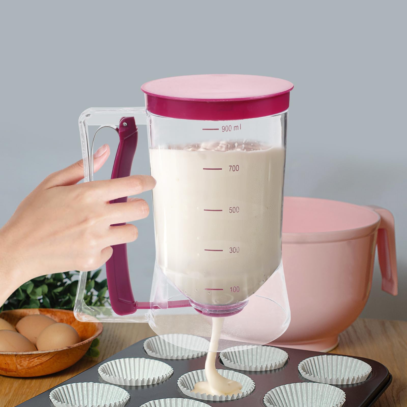 Mixing Cup Silicone - Dispenser per pastella da 900 ml