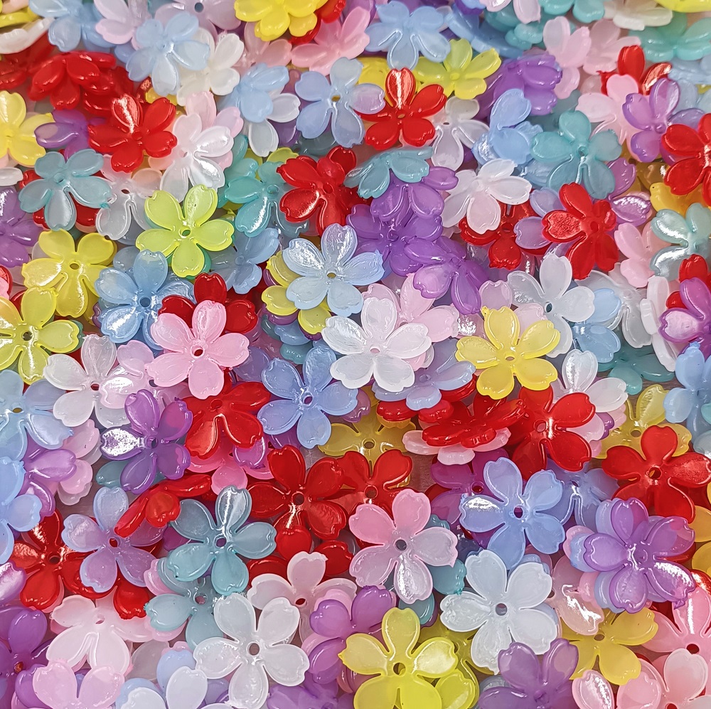Flower Preservation Resin - 20 pz resina Sakura fiore perline