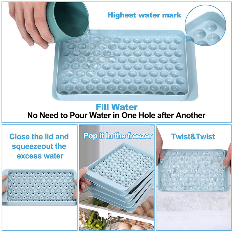 Mini vassoio per cubetti di gh - Coaster Mold Round recensione e prezzo