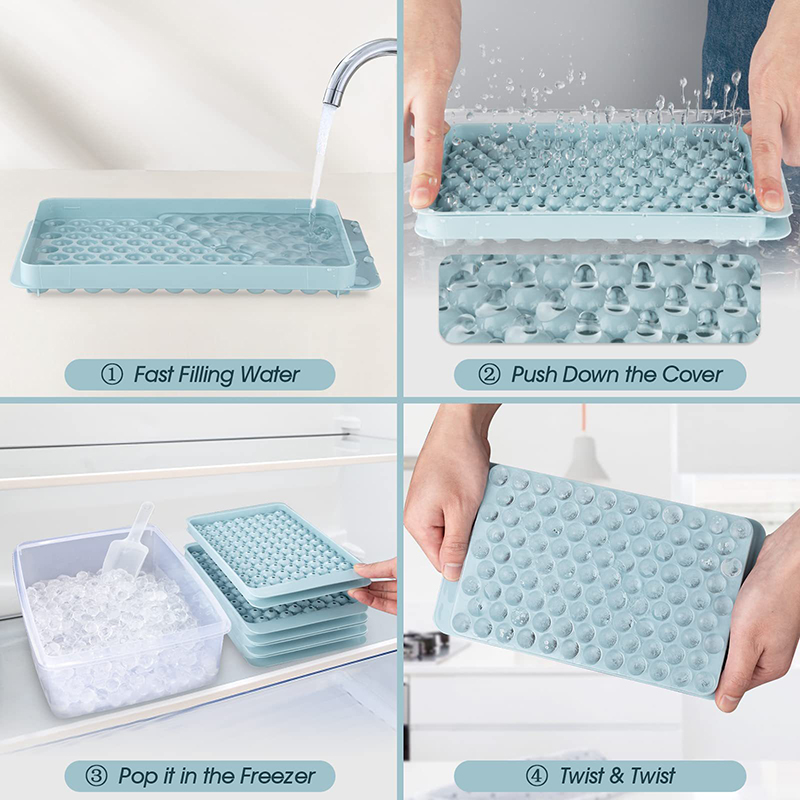 Mini vassoio per cubetti di gh - Coaster Mold Round recensione e prezzo