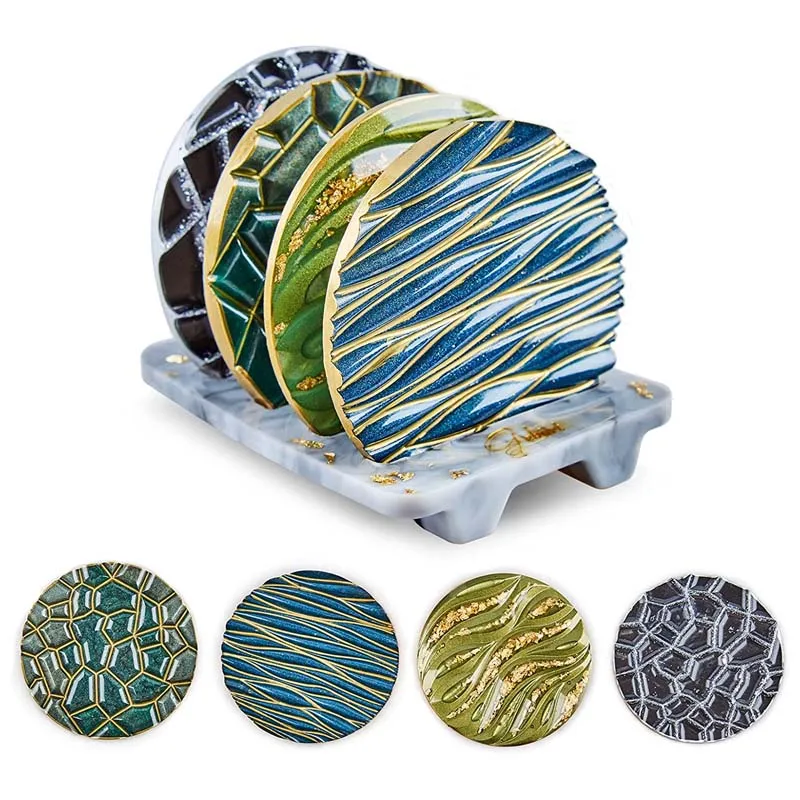Stampo epossidico di cristallo - Coaster Mold Round recensione e prezzo