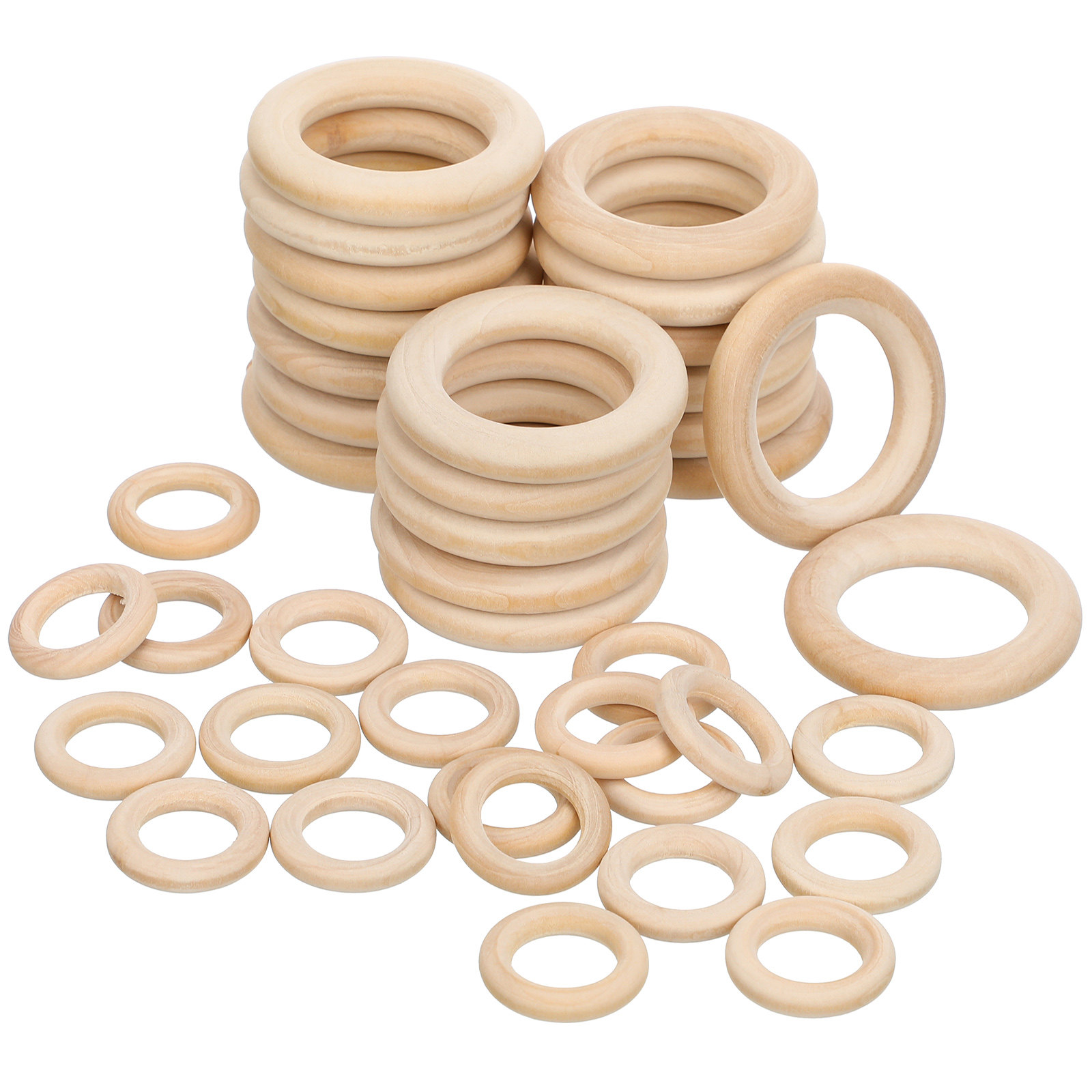 40 Pezzi di Accessori per Gioi - Wood Ring Blank recensione e prezzo