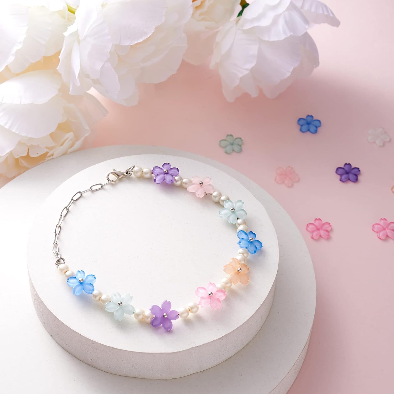 20 pz resina Sakura fiore perl - Flower Preservation Resin recensione e prezzo